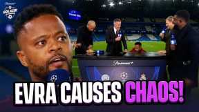 Patrice Evra GATECRASHES our UCL broadcast and causes CHAOS! 😅 | CBS Sports Golazo