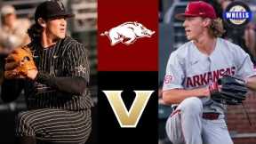 #2 Arkansas vs #12 Vanderbilt Highlights | 2023 College Baseball Highlights