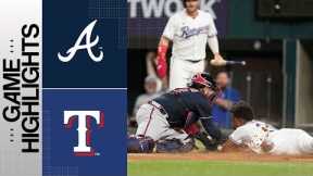 Braves vs. Rangers Game Highlights (5/17/23) | MLB Highlights