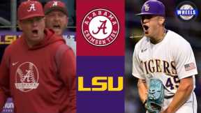 Alabama vs #1 LSU Highlights (AMAZING GAME!) | 2023 College Baseball Highlights