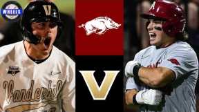 #2 Arkansas vs #12 Vanderbilt (INCREDIBLE GAME!) | Game 2 | 2023 College Baseball Highlights