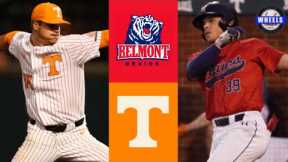 Belmont vs #18 Tennessee Highlights | 2023 College Baseball Highlights