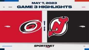 NHL Game 3 Highlights | Hurricanes vs. Devils - May 7, 2023