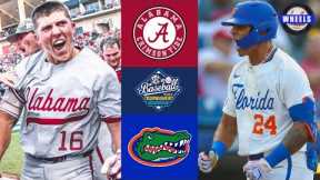 #9 Alabama vs #1 Florida (INCREDIBLE!) | SEC Tournament Round 2 | 2023 College Baseball Highlights