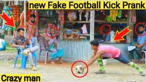 new viral Fake Football Kick Prank 2023 Football Scary Prank-Gone WRONG REACTION | By Razu prank tv