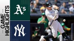 Athletics vs. Yankees Game Highlights (5/10/23) | MLB Highlights