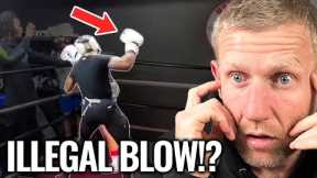Olympic Boxer Reacts to Sparring Gone Wrong | Boxing