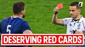 Rugby's Most DESERVING Red Cards
