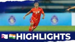 Highlights | India vs Nepal | SAFF Championship 2023 | Football | T Sports