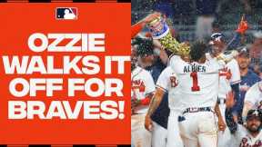 Ozzie Albies FOR THE WIN!! He CRUSHES 3-run homer to SWEEP the Mets!