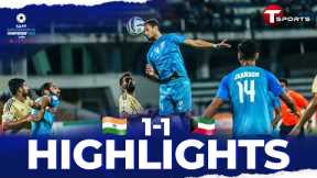 Highlights | India vs Kuwait | SAFF Championship 2023 | Football | T Sports | T Sports