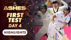 2023 Ashes 1st Test, Day 4 Highlights | Wide World of Sports