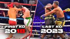 Every KO in YouTube Boxing History! Chronological Compilation (2018-2023)