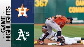Astros vs. A's Game Highlights (5/26/23) | MLB Highlights