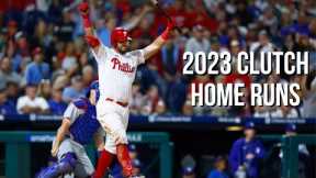 Clutch Home Runs || MLB 2023