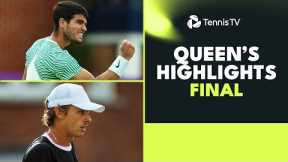 Carlos Alcaraz vs Alex De Minaur For The Title! | Queen's 2023 Final Highlights