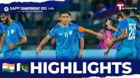 Highlights | India vs Pakistan | SAFF Championship 2023 | Football | T Sports