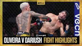 The King is back! Charles Oliveira 🆚 Beneil Dariush | UFC Official Fight highlights | #UFC289