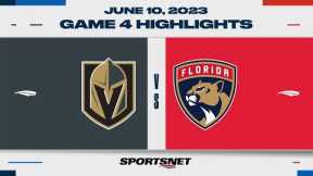 Stanley Cup Final Game 4 Highlights: Golden Knights vs. Panthers - June 10, 2023