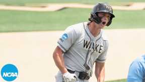 Wake Forest sets NCAA record with 9 home runs in baseball super regional