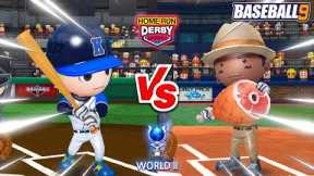 WORLD 2 LEAGUE HOME RUN DERBY! - Baseball 9