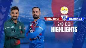 Bangladesh vs Afghanistan Highlights || 2nd ODI || Afghanistan tour of Bangladesh 2023