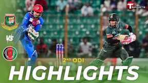 Highlights | HD | Bangladesh vs Afghanistan | 2nd ODI | T Sports