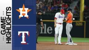 Astros vs. Rangers Game Highlights (7/3/23) | MLB Highlights