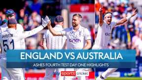 Broad and Woakes SHINE to keep England's hopes alive! 💫 | Day one fourth Test | Ashes Highlights