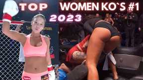 Women's Most Scariest Knockouts in MMA 2023 #1