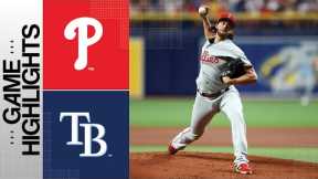 Phillies vs. Rays Game Highlights (7/4/23) | MLB Highlights