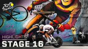 Tour de France 2023: Stage 16 | EXTENDED HIGHLIGHTS | 7/18/2023 | Cycling on NBC Sports