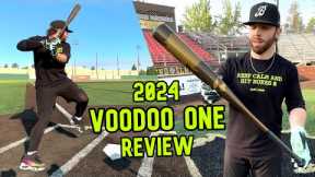 Hitting with the 2024 DEMARINI VOODOO ONE | BBCOR Baseball Bat Review
