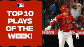 Top 10 plays of the week! Ohtani bat flip, De La Cruz record throw, Harper at 1B & more!