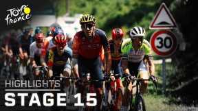 Tour de France 2023: Stage 15 | EXTENDED HIGHLIGHTS | 7/16/2023 | Cycling on NBC Sports