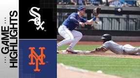 White Sox vs. Mets Game Highlights (7/20/23) | MLB Highlights