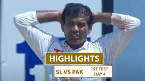 1st Test - Day 4 | Highlights | Pakistan Tour Of Sri Lanka | 19th July 2023