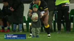 The cutest thing you will ever see on a rugby field