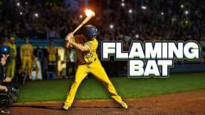 He Got a Hit With His Bat On Fire | Savannah Bananas