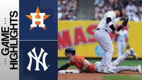 Astros vs. Yankees Game Highlights (8/6/23) | MLB Highlights