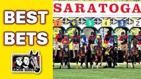 Horse Racing BEST BETS: Saratoga August 5, 2023