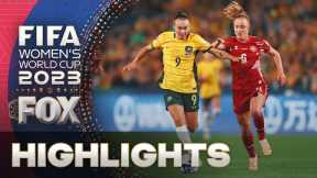 Australia vs. Denmark Highlights | 2023 FIFA Women's World Cup | Round of 16