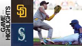 Padres vs. Mariners Game Highlights (8/8/23) | MLB Highlights