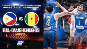 Philippines vs. Senegal highlights | 2023 Heyuan WUS International Basketball - Aug. 6, 2023