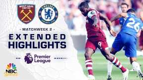 West Ham United v. Chelsea | PREMIER LEAGUE HIGHLIGHTS | 8/20/2023 | NBC Sports