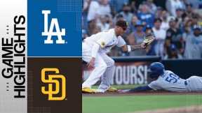 Dodgers vs. Padres Game Highlights (8/5/23) | MLB Highlights