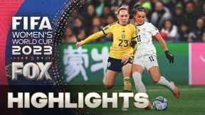 Sweden vs. United States Highlights | 2023 FIFA Women's World Cup | Round of 16