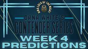 Contender Series 2023 Week 4 Predictions