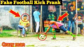 new viral Fake ootball Kick Prank 2022 !! Football Scary Prank-Gone WRONG REACTION |By Razu prank tv