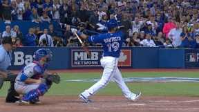 Jose Bautista hammers go-ahead three-run shot in ALDS Game 5, delivers epic bat flip
